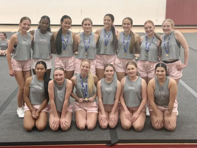 Minot High cheerleaders earn All American award at UCA camp
